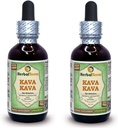 Kava Kava (Piper Methysticum) Glycerite, Dried Root Alcohol-Free Liquid Extract (Brand Name: HerbalTerra, Proudly Made in USA) 32 fl.oz (0.95 l) 4