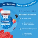 GOJOY Water Away Gummies – Natural Diuretic Support for Water Retention & Hydration Balance – Herbal Formula with Dandelion – 60 Vegan Gummies 6