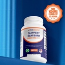 Vitamatic Slippery Elm Bark 10000 mg Equivalent Per Serving (from 20:1 Extract 500 mg), Made with Peppermint, DGL, & Aloe Vera - 180 Veg Capsules, and Concentrated 20X Potency 6