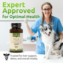 Lignans for Life Milk Thistle Seed Extract Herbal Supplement for Dogs, 100mg - 60 Vegetarian Capsules, Canine Liver Health 5