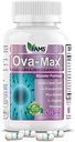 America Medic & Science OVA-Max Prenatal Vitamins for Women (120 Capsules) Boosts Fertility and Ovulation | Pregnancy Aid and Female Preconception Supplements with CoQ10, Folic Acid, and Myo-Inositol 2