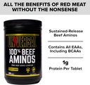 Universal Nutrition - 100% Beef Aminos -3g of Beef Protein Isolate for Recovery and Growth - 200 Tabs 3