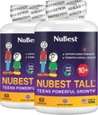 NuBest Tall 10+ - Advanced Bone Strength Formula - Supports Immunity, Healthy Development & Optimal Wellness - for Children (10+) & Teens Who Drink Milk Daily - Pack 2 | 2 Months Supply 2