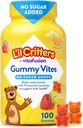 L’il Critters Gummy Vites No Sugar Added Daily Gummy Multivitamin for Ages 2+ Toddlers & Kids, Vitamin C, D3 for Immune, Strawberry and Orange Flavors, 100 Gummies 2