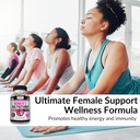 Kaya Naturals Women's Multivitamin, Overall Healthy Antioxidant, and Immune Support, Vitamins A, D, C, E, Biotin, Folic Acid, & Multi-Mineral, Energy & Metabolism Vitamin Supplement 60 Count 4