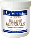 Rx Vitamins Feline Minerals - Mineral Powder with Calcium, Magnesium, Potassium, & Taurine for Cats - Cat Dental Care Plus Immune Support - 8 oz 2