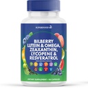 Superfood MD Eye Health Vitamins with Bilberry Lutein & Zeaxanthin Lycopene Resveratrol Grape Seed Extract Astaxanthin- AREDS 2 - Eye Vitamin - 60 Capsules 2