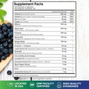 Superfood MD Eye Health Vitamins with Bilberry Lutein & Zeaxanthin Lycopene Resveratrol Grape Seed Extract Astaxanthin- AREDS 2 - Eye Vitamin - 60 Capsules 3