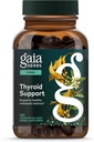 Gaia Herbs Thyroid Support - Made with Ashwagandha, Kelp, Brown Seaweed & Schisandra to Support Healthy Metabolic Balance & Overall Well-Being* - 120 Vegan Liquid Phyto-Capsules (40-Day Supply) 2