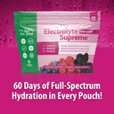 Jigsaw Health Electrolyte Supreme | Broad Spectrum of Electrolytes + Trace Minerals | Berry-Licious Flavor | 60 Servings (Packets) 4