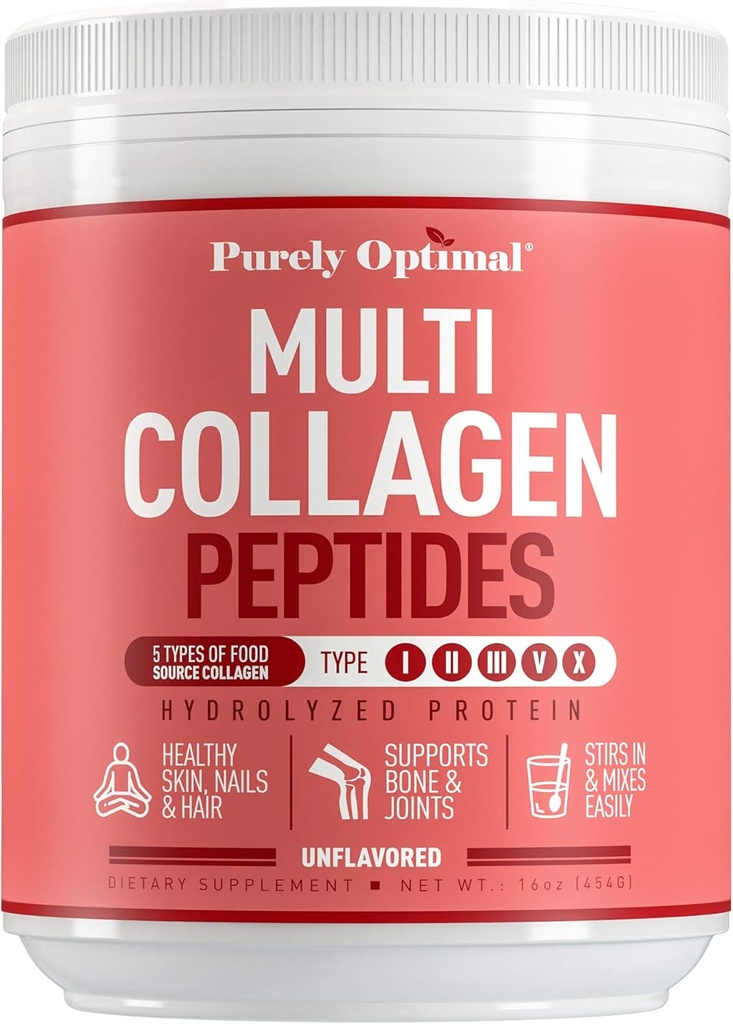Purely Optimal Premium Multi Collagen Powder + Premium Keto Diet Pills Utilize Fat for Energy with Ketosis 3