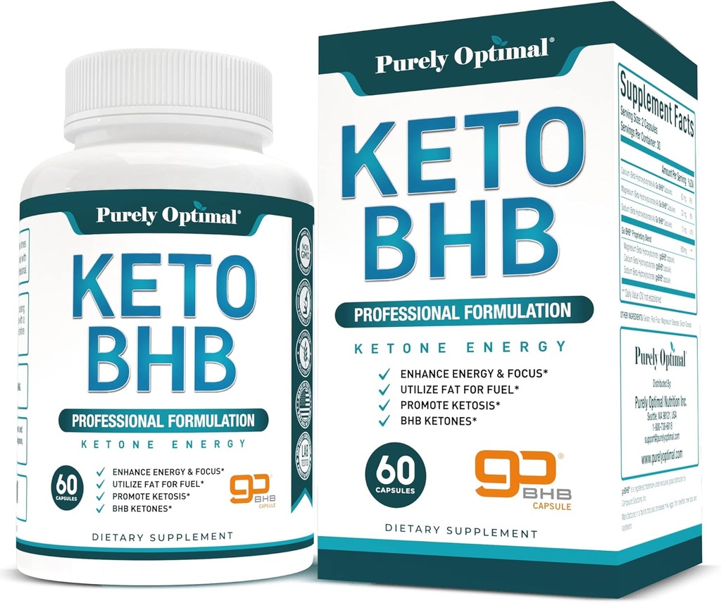 Purely Optimal Premium Multi Collagen Powder + Premium Keto Diet Pills Utilize Fat for Energy with Ketosis 4