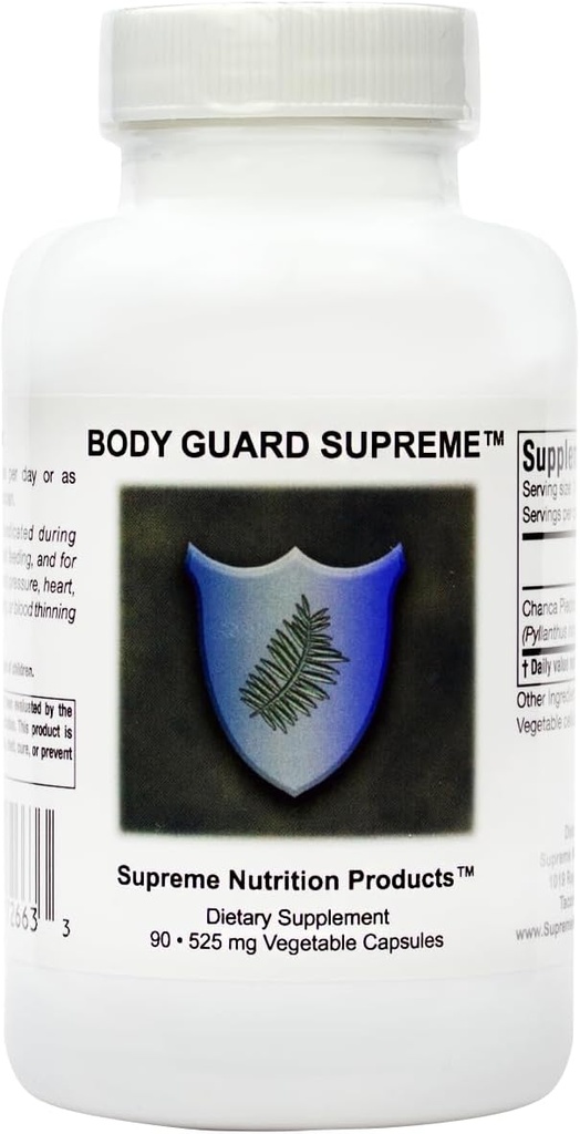 Supreme Nutrition Body Guard Supreme, 90 Pure Chanca Piedra Capsules 2