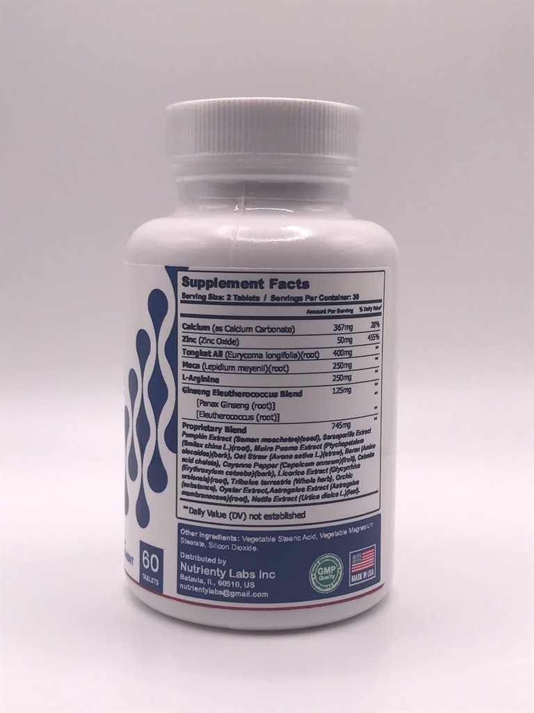 Zonata (1 Pack) Semenoll Male Performance Formula, Semenoll Pills for Men, 60 Count 6