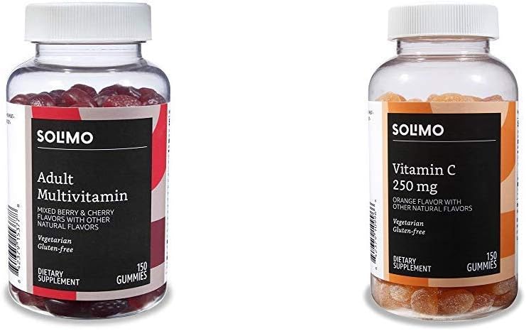 Basics Adult Multivitamin (150 Gummies) and Vitamin C (150 Gummies) 2