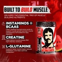 Vintage Build – Post Workout Recovery & Muscle Building Powder Drink for Muscular Strength & Growth - Reduces Soreness – Creatine Monohydrate, BCAAs, L-Glutamine – Juicy Watermelon Flavor – 388g 3