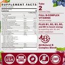 Melatonin Free Natural Sleep Gummies for Adults + Vitamin B Complex Gummies for Women 4