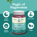 Sugar-Free Extra Strength Calm Magnesium Gummies for Adults - Relaxing Magnesium Citrate Gummies with Elemental Mag - Sleep Aid Soft Chews Raspberry Flavored - Body & Mind Relaxation - 60 Count 5