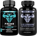 Prime Labs L Arginine (60 ct) + L Glutamine (180 ct) 2