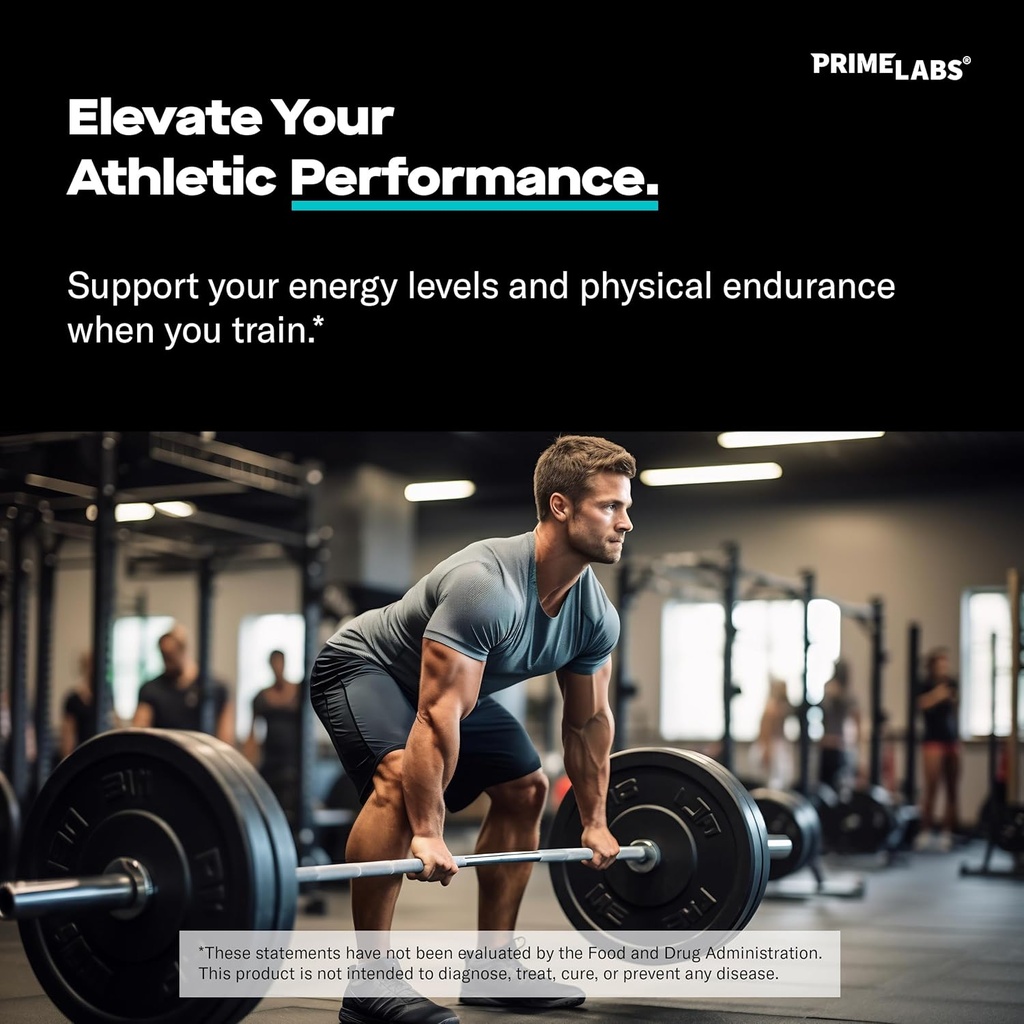 Prime Labs L Arginine (60 ct) + L Glutamine (180 ct) 5