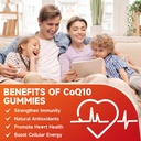 softbear CoQ10 Gummies 400mg Coenzyme Q10 Supplement for Adults, High Absorption coq10 Plus Omega-3, Magnesium, Vitamin B3 & Zinc for Cellular Energy & Antioxidant, Strawberry Flavor 60 Count 5