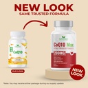 CoQ10 200mg Vegan, Ultra CoQ10 - Ultra High Absorption Coenzyme Q10 Supplements - Antioxidant Supplement for Vascular and Heart Health, Fertility & Energy Production - 2 Month Supply - 60 Count 3