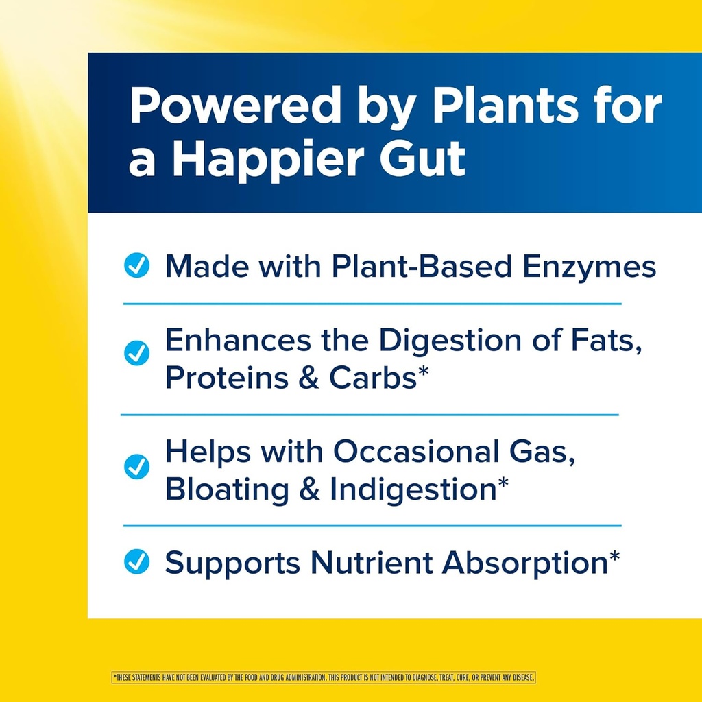 Renew Life Adult DigestMore Ultra Enzymes - Ultra-Strength Plant-Based Digestive Enzyme Formula for Men & Women - 90 Vegetarian Capsules 5