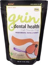 In Clover Natural Dental Treat, Grin, Fresh Breath Dog Chew Treat with Prebiotics, Fresh Breath Tartar Control, Daily Chew Supplement for Dogs Supports Dog Gums and Teeth 2