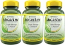 MigreLief Original Formula Triple Therapy with Puracol, 60 Count (Pack of 3) 2