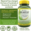 MigreLief Original Formula Triple Therapy with Puracol, 60 Count (Pack of 3) 3
