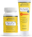 Researched Nutritionals Mold Detox Duo - MycoPul Advanced Toxin Binder (30 Capsules) & Tri-Fortify Liposomal Glutathione (8 Oz) - 2 Products Made to Support Removal of Mycotoxins 2
