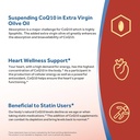 Doctor's Recipes CoQ10 200mg Per Serving, High Absorption Coenzyme Q10 Supplement with Olive Oil, Heart & Vascular Health, Energy Production & Antioxidant Support, 2 Month Supply, 120 Softgels 6