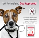 Heart Support Granules for Dogs – Vet-Formulated, Antioxidant-Rich- L-Taurine, L-Carnitine, EPA, DHA, CoQ10- Aids Circulatory Strength, Cardiovascular Support, Heart Muscle Function-USA Made- 90 Doses 4