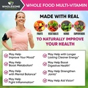 Wholesome Wellness Food Multivitamin for Women - Natural Multi Vitamins, Minerals, Organic Extracts + Dr. Formulated Raw Probiotics for Women 100 Billion CFUs with Prebiotics Bundle 6