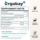 Orgabay Liposomal Nicotinamide Riboside 2000 MG with TMG and Pterostilbene, Boosting NAD+, Support Healthy Aging, 240 Count 3