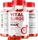 Vital Surge - Vital Surge for Men Gummies, Vital Vita Surge Max Maximum Strength 1050 MG, VitalSurge Supplement Support Gummy Advanced Formula, Premium Vitamin Gomitas (60 Gummies) 6