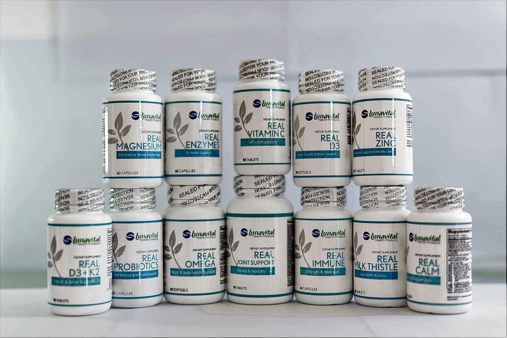 Real Enzymes, 60 Capsules, Dietary Supplement for Better Digestion 4