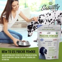 Snoutly Poochie Powder: USDA Certified Organic Dog Supplement & Super Multivitamin - Mother Nature's Vitamins & Minerals for All Dogs & All Ages, Nutritional & Digestion Support, RAW Superfood 6