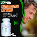 Bricker Labs MetaboBoost Duo: Fat-Burning & Energy Essentials: 7-Keto DHEA Metabolite 50mg Weight Management Support and B12 Blast Methylcobalamin 1000mcg sublingual Liquid Energy Vitamins 3