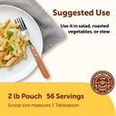 Organic Non-Fortified Nutritional Yeast Flakes, 2 Pounds (32oz) | Rich in Vegan Protein, B Vitamins & Beta-glucans | Keto Friendly, Dairy Free Cheese Substitute, Non-GMO, Gluten Free 5