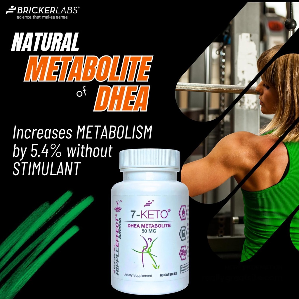 Bricker Labs MetaboBoost Duo: Fat-Burning & Energy Essentials: 7-Keto DHEA Metabolite 50mg Weight Management Support and B12 Blast Methylcobalamin 1000mcg sublingual Liquid Energy Vitamins 5