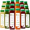 5 Day Juice Cleanse by Raw Fountain, All Natural Raw Detox Cleanse, Juicing for Body Rest, Cold Pressed Juice Fast, Great Way to Jumpstart a Healthy Diet, 30 Bottles 12oz, 5 Ginger Shots 2