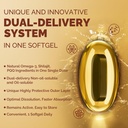 Ubiquinol CoQ10 600 MG Softgels with Omega-3 & Shilajit & PQQ, Advanced Dual-Delivery Coenzyme-Q10, Active CoQ10 Ubiquinol Supplement for Fertility, Antioxidant, Heart, Brain & Energy, 360 Servings 4