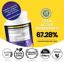 Organic Quality Cistanche Tubulosa |1000mg 60 Capsules |50% Echinacoside, Acteoside, Tubuloside B from Total Phenylethanoid Glycosides. A Natural Energy Supplement for Strength, Performance, Vitality 4