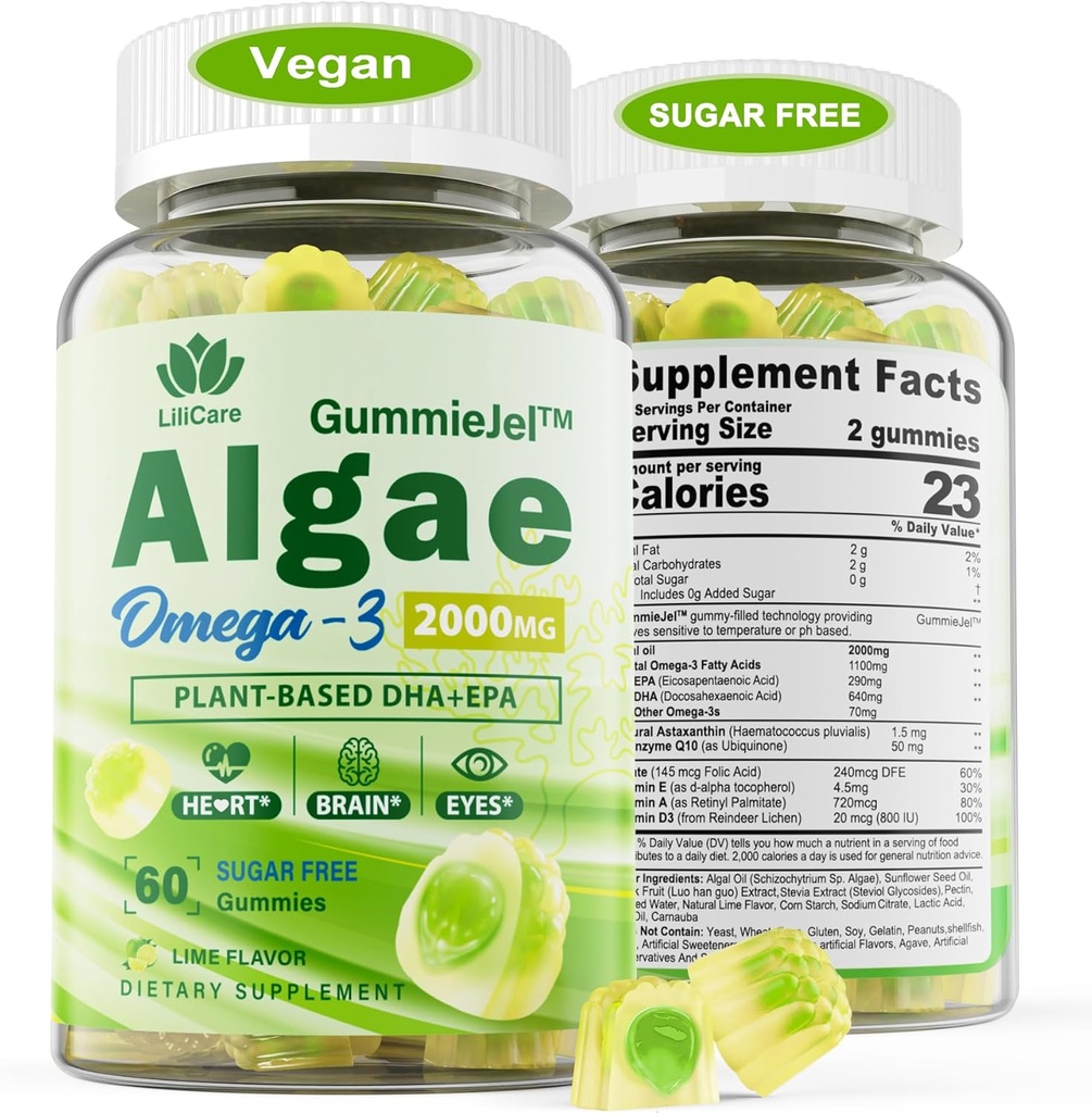 Vegan Omega 3 Gummies & 5HTP Gummies 3
