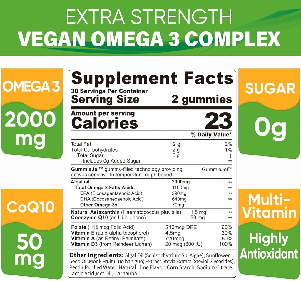 Vegan Omega 3 Gummies & 5HTP Gummies 4