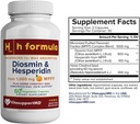 VitasupportMD - Vein & H Formula Bundle - Support for Leg Veins & Hemorrhoidal Veins - 2x60 Capsules - Diosmin & Hesperidin from 1000 mg MPFF, Horse Chestnut Seed Extract, Circulation Support, Non-GMO 5