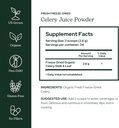 Eclectic Herb - Celery Juice Powder | Nutritional Supplement | Hydration + Wellness Support, Vitamins + Minerals | Freeze Dried, USDA Organic, Non-GMO, Vegan (3.2 oz | 90 g) 3