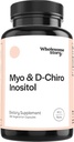 Wholesome Story Myo-Inositol & D-Chiro Inositol Supplement for Women | Fertility Supplements for Hormonal Balance & Ovarian Health Support | Myoinositol | Ideal 40:1 Ratio | 90 Servings 2