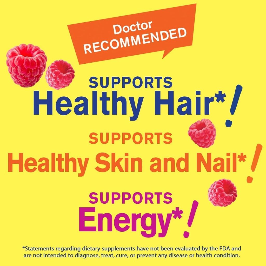 WellYeah Collagen with Biotin Gummies - Supports Skin, Hair, Nail Health, Joint Function, Bone Density, Muscle Growth, Cognitive Performance - Gluten Free, GMO Free - 60 Count 4